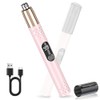 MuGaoDee 鼻毛カッター レディース メンズ 耳 鼻毛切り エチケットカッター 電動 電力残量表示 水洗い可能