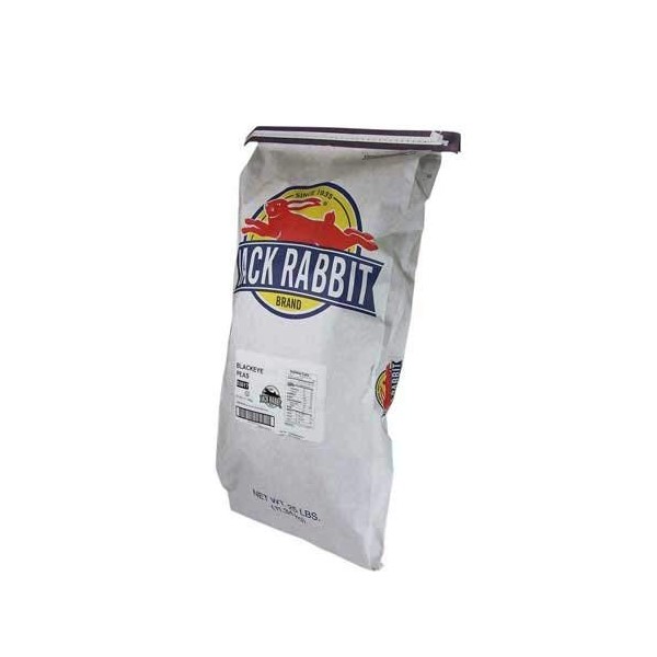 Jack Rabbit Blackeye Peas - 25 lb. package, 1 package per case