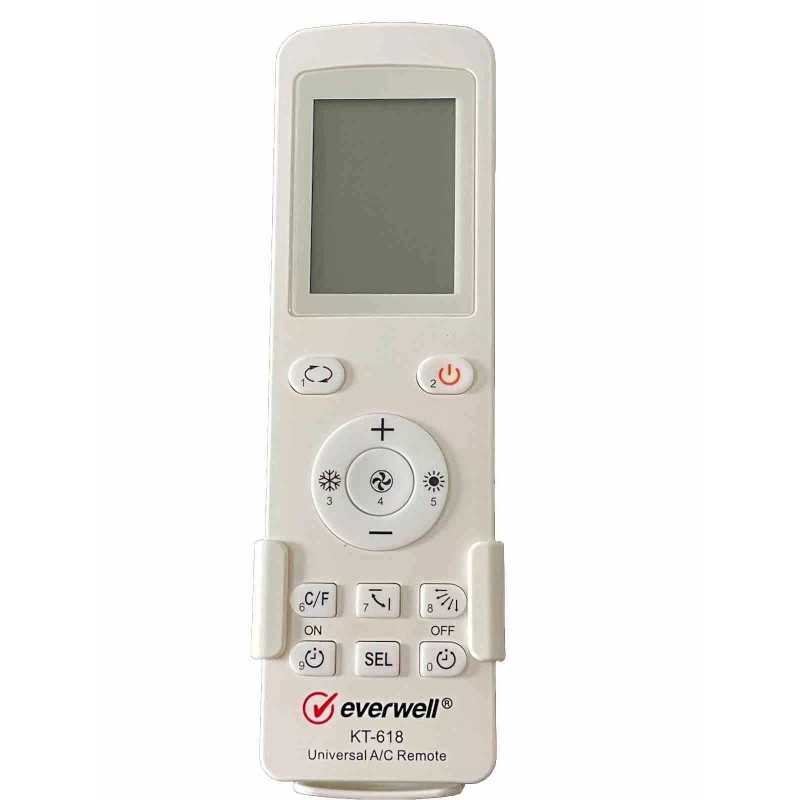 MINI KT-618 Mini Split Universal Remote Control,10000 Codes, Controls 99.9%