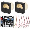 TS-DB45-Q 2Pcs Power Amplifier DB Meter Backlight Audio Level Tester
