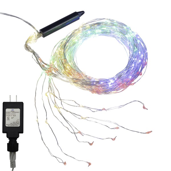 LumaBase Electric Multi Strand LED Fairy String Lights - Multicolor