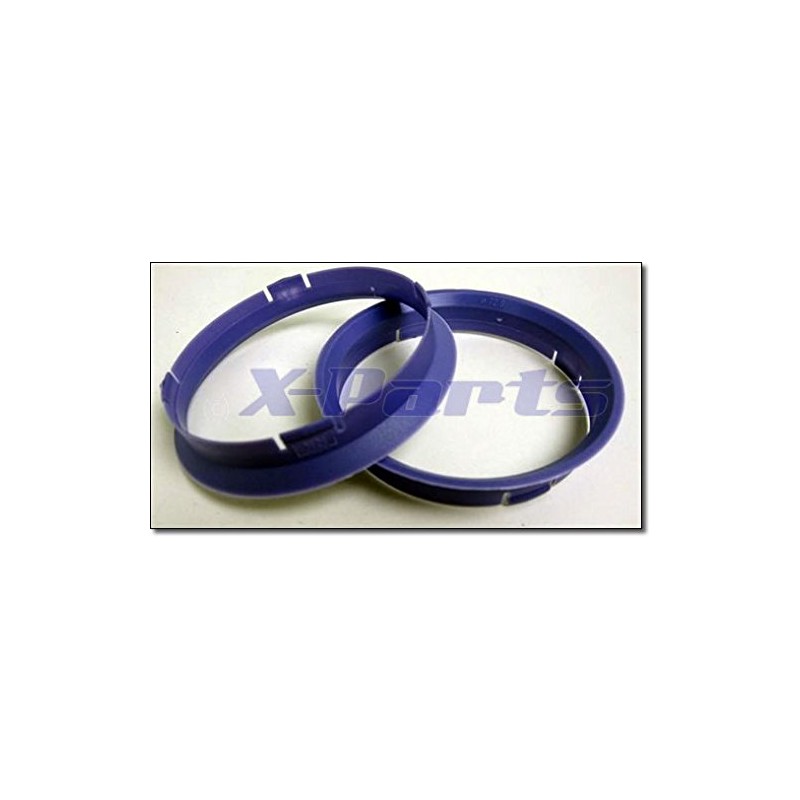 Set of 4 Wheel Rims Hub Centring Ring Set 74.1