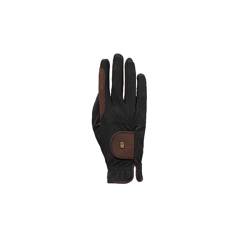 Roeckl Sports Reithandschuh Malta Winter, Turnier Winter Handschuh, Schwarz/Mokka 6