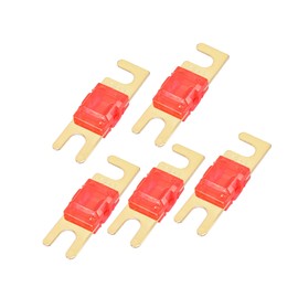 A ABSOPRO 5pcs 125A AFS Mini ANL Fuses for Car Truck Motorcycle Boat Audio CDs Item Replacement
