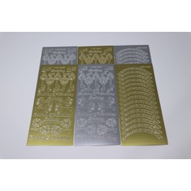 Creative Products CPD_1006 Craftstickers Happy Birthday, Various, Stickers, Multi-Colour, 23 x 10 x 1 cm