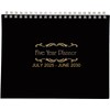 Ritadeshop 5 Year Calendar Planner (Black, 11 * 8.5" July