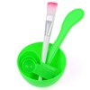 Peel-off mask, Plaster mask, Rubber mask, 4-piece tool set for DIY use / 필오프팩 석고팩 고무팩 도구 4종 세트 셀프용