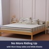 Sheet Story Bamboo Double Fitted Sheet - 41cm Deep Pocket,