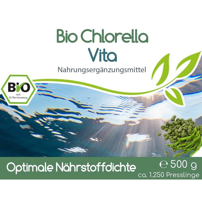 Cellavita Chlorella Spirulina Chlorella Tablets High Dosage Vita Pressings /