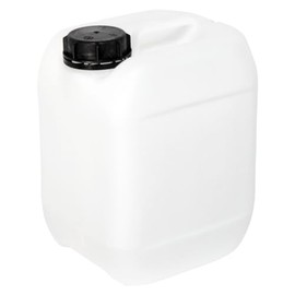 REKUBIK Canister with screw cap, natural colour, size 5 litres