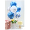 Round Shop Photo Zone LED Balloon Stand 2P Set for
