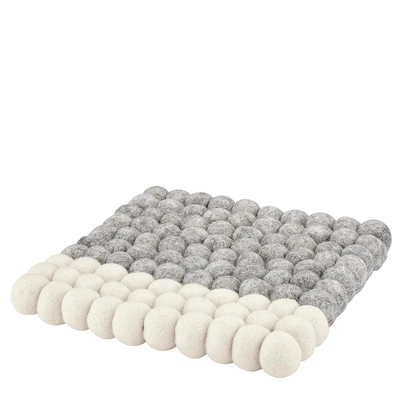 cilio Lana Due Washable Felt Sheep's Wool Coaster for Hot