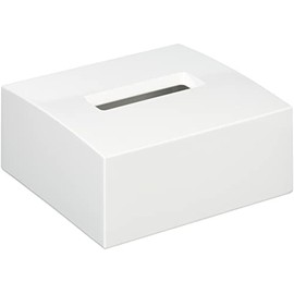 Kokusai Kako M805 IW M805 IW Half Tissue Box W 5.8 x D 5.5 x H 2.6 inches (14.8 x 13.9 x 6.7 cm), White, White