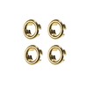 6 Pack Sink Overflow Ring, Bathroom Kitchen Sink Basin Trim,