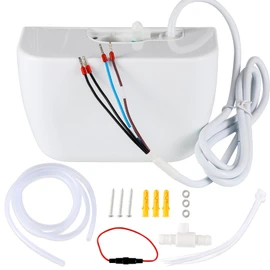 Mini Split Condensate Pump, AC Hvac Silent Condensate Pump, 100-240V, 50/60Hz, Ultra-Quiet (< 19dB), Anti-Siphon Device, Suitable for HVAC, Air Conditioners, Dehumidifiers, etc.