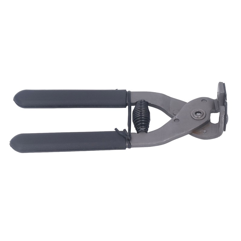 Leather Silent Pliers Diamond Awl Black Handle 4mm 4 Teeth