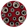 Alkan Round Magnetic Organiser for 3/8 Inch (10.0 mm) Sockets