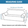 H.VERSAILTEX Stretch Couch Cover 1 Piece Soft Sofa Covers Furniture