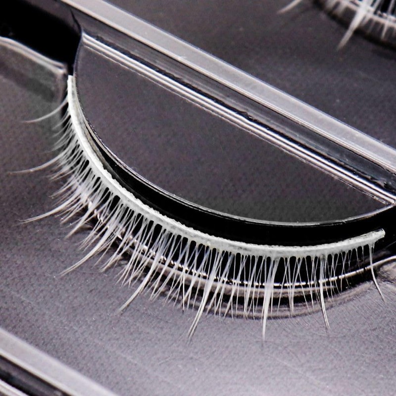 White False Eyelashes for Cosplay White False Eyelashes Natural False