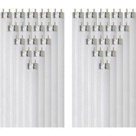 Sunlite F32T8/SP850 T8 Linear Fluorescent Lamp, 32 Watts, 3100 Lumens, 5000K Daylight, Medium G13 Bi Pin Base, High Performance Straight Tube, 30 Pack
