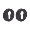 HANDLEZONE® 2 Pack Euro Cylinder Door Lock Key Escutcheon Covers