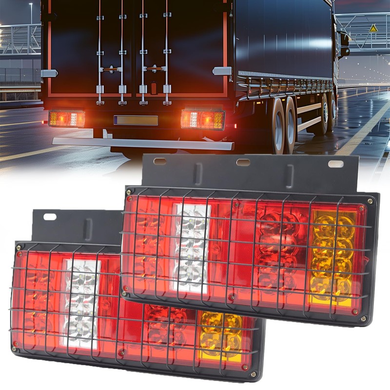 Ourbest Truck Trailer Tail Lights Bar Kit, Stop Turn Signal
