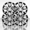 Auto Reflections Set of 4 17" 5 Split Spoke Wheel