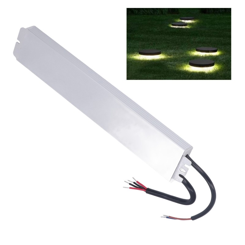 LED Power Supply Waterproof Driver 180‑264VAC to DC Converter Transformer