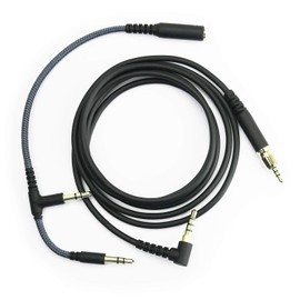 ABLET 2m/6.6ft Gaming Headset Cable Compatible with EPOS H6Pro, PC38X, GSP 301, 300, 302, 602, 601, H3 Headsets