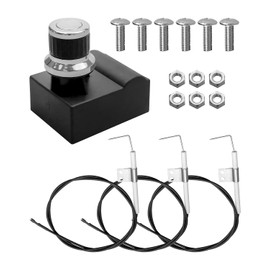 TIKSCIENCE Grill Igniter Kit Fit for Oklahoma Joe's Longhorn Combo 15202029 16202046 18202083 Charbroil Deluxe 463714514 463714914 463714915 Smoker Igniter