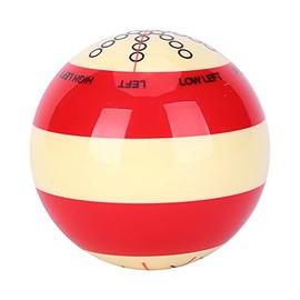 Resin Billiard Cue Ball, Portable Billiard Cue Ball 57.2mm Practice Training Assist Accessory for America Pool Eight Ball