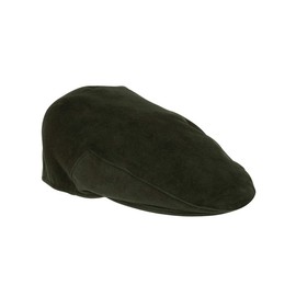 Hoggs of Fife Waterproof Moleskin Cap Dark Olive Small/Medium GreenSmall/MediumGreen Hats (52365) Men's Waterproof