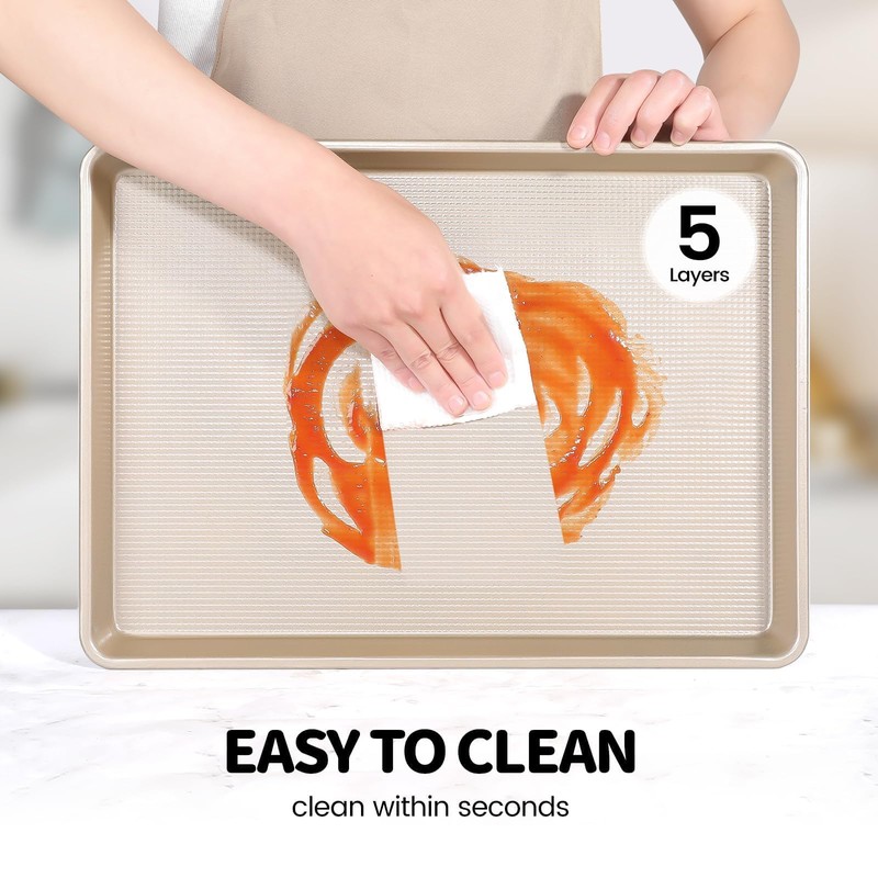 Vinino Half Sheet Pan, Baking Sheet, Cookie Sheets For Baking