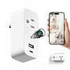 ULar 1080P WiFi Wall Outlet Camera with 32 GB Card