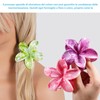 Mollettone Capelli Donna Fiori, Set di 4 Pinze Per Capelli