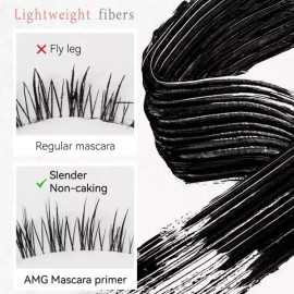 MOGSLRPE 2026년형 신제품 1PC 메탈 완드 마스카라 - 언 튜빙 방수 및 번짐 방지 3D 컬링 볼륨 조절 포뮬러 조립식 [Black-1pc] 2026 New Model 1PC Metal Wand Mascara - Un-Tubing Waterproof and Smudge-Proof 3D Curling Volume Control Formula Assemble [Black-1pc]