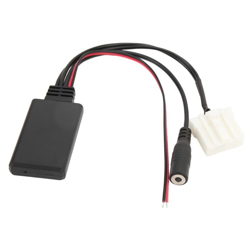 Bluetooth5.0 AUX IN Cable Adapter ISO Handsfree Microphone Replacement for