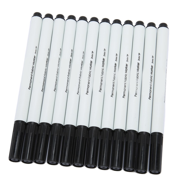 12pcs Disappearing Ink Pen Write Smoothly DIY Lightweight Water Erasable