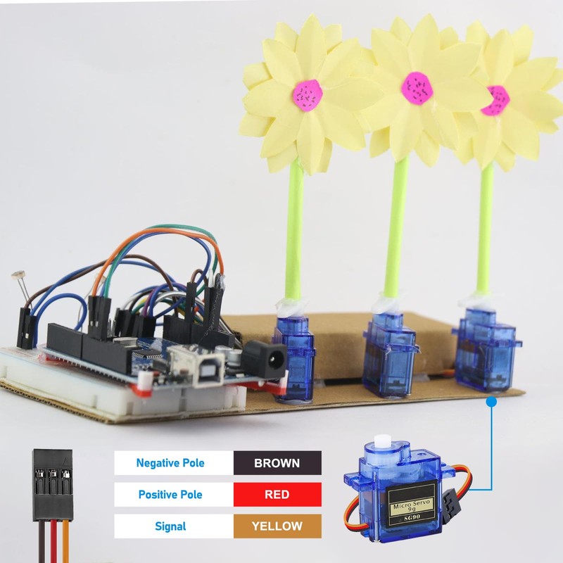 Pack of 12 9G Micro Servo Motor: Micro Servo Motor