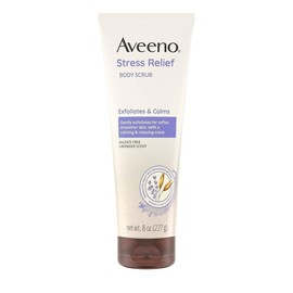 Aveno 아베노 스트레스 해소 바디 스크럽, 더 부드럽고 매끄러운 피부를 위한 각질 제거 워시, 프리바이오틱 오트 [Body Wash] Aveno Stress Relief Body Scrub, Exfoliating Wash for Softer and Smoother Skin, Prebiotic Oat [Body Wash]