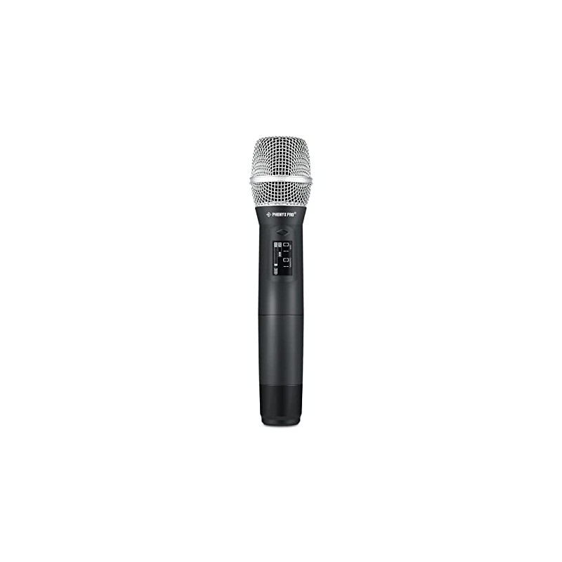 Phenyx Pro Professional Wireless Microphone, UHF Dynamic Mic, Metal Cordless