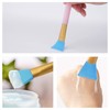Cuttte 4pcs Silicone Face Mask Applicators, Hairless Facial Brushes for