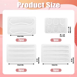 40Pcs Multi-Shaped Silicone Heel Pads, Clear Gel Heel Cushion Inserts for Women & Men, Comfortable Shoe Protectors for High Heels, Sneakers & More