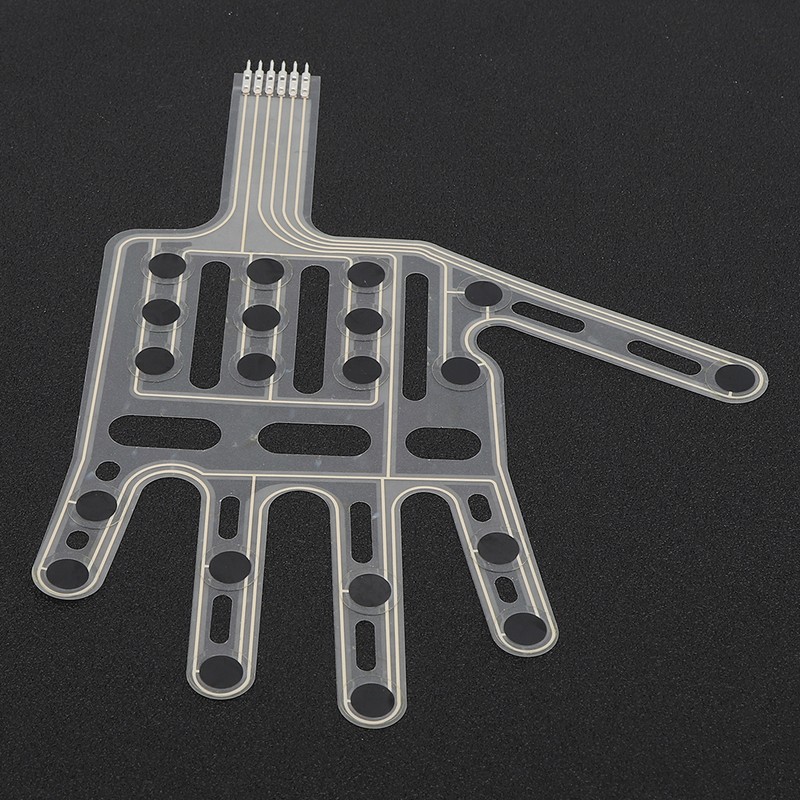 Pressure Sensor Film Electrical Accessory Resistive Glove Type High Sensitivity