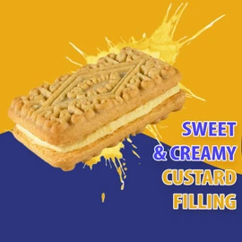 Linenvale McVities Custard Creams Pack of 3, 300g