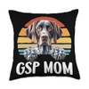 GSP Mom German Shorthaired Pointer for Women Hunting Dog Throw
