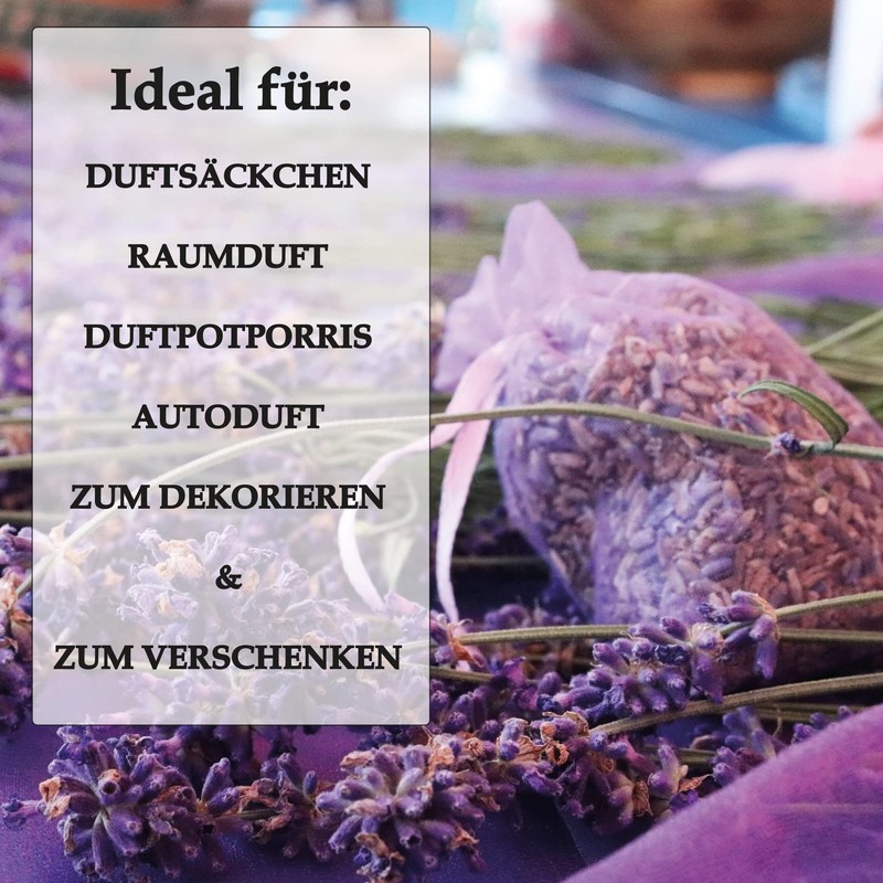 Lavender Blossoms Dried 1 Litre (1 x ~ 140 g)