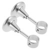 ULDIGI 28mm Diameter Ceiling Bracket Metal Curtain Pole Support for