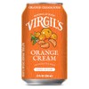 Virgil's Handcrafted Orange Cream Soda - Zesty Bold Flavor -