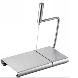 Unbranded NEW Cheese Slicer Cutter Board Stainless Steel Wire Cutting Kitchen Hand Tool